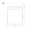 Встраиваемая светодиодная панель Arlight DL-TITAN-FRAMELESS-S600x600-40W Warm3000 050241 050241 - 6