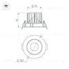 Встраиваемый светильник Arlight MS-FORECAST-BUILT-TURN-R102-12W Day4000 033659(1) 033659(1) - 4