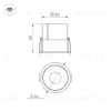 Встраиваемый светильник Arlight MS-ATLAS-BUILT-R66-15W Warm3000 037185(1) 037185(1) - 5