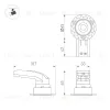 Встраиваемый светильник Arlight MS-RIALTO-TRIMLESS-R40-9W Warm3000 047775 047775 - 2