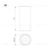 Накладной светильник Arlight SP-GABI-SURFACE-R50-9W Warm3000 050711 050711 - 2
