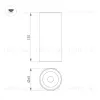 Накладной светильник Arlight SP-GABI-SURFACE-R60-12W Day4000 050715 050715 - 2