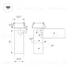 Встраиваемый спот Arlight SP-NUANCE-BUILT-FLAP-R35-7W Warm3000 049901 049901 - 2