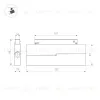 Трековый магнитный светильник Arlight MAG-ORIENT-FLAT-FOLD-S230-12W Warm2700 051737 051737 - 5