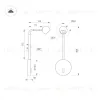 Бра Arlight SP-OTTORI-LONG-WALL-6W Warm3000 051024 051024 - 2