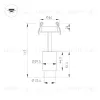 Встраиваемый спот Arlight ART-NEMO-BUILT-ZOOM-R29.5-2W Warm3000 049769 049769 - 3