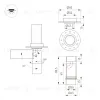 Встраиваемый спот Arlight SP-NUANCE-TRIMLESS-PULL-R35-7W Warm3000 049910 049910 - 5