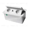 Блок розеток LK-DMS-742 (2 секции полуавтоматический 2 USB беспроводная зарядка) Mebax 00-00002869 00-00002869 - 4