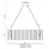 Подвесная люстра Arte Lamp Anetta A1065SP-12PB A1065SP-12PB - 5