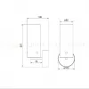Бра Arte Lamp Lanterna A3606AP-8BK A3606AP-8BK - 2