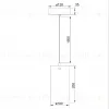 Подвесной светильник Arte Lamp Lanterna A3606SP-7BK A3606SP-7BK - 2