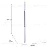 Трековый магнитный светильник Reluce 13003-9.3-001UR magnetic LED30W BK 13003-9.3-001UR magnetic LED30W BK - 3