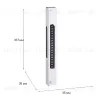 Трековый магнитный светильник Reluce 13004-9.3-001UR magnetic LED18W BK 13004-9.3-001UR magnetic LED18W BK - 3
