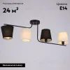 Потолочная люстра Illumico IL8134-4COU-79 BK Beti IL8134-4COU-79 BK Beti - 2