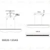 Подвесная люстра Kink Light Майра 08020-120AS,20 08020-120AS,20 - 4