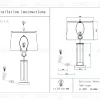 Настольная лампа Kink Light Милта 07703-T,20-21(01) 07703-T,20-21(01) - 2