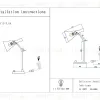 Настольная лампа Kink Light Камила 07717-T,19 07717-T,19 - 2