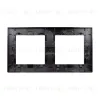 Рамка двухместная Arlight FRM-PRESTO-ALS-2-BK 043855 043855 - 2