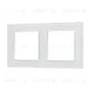 Рамка двухместная Arlight FRM-GLARE-GS-2-WH 043796 043796 - 1