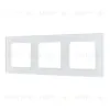 Рамка трехместная Arlight FRM-GLARE-GS-3-WH 043799 043799 - 1