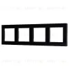 Рамка четырехместная Arlight FRM-GLARE-GS-4-BK 043803 043803 - 1