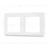 Рамка двухместная Arlight FRM-VERSA-PL-2-WH 043776 043776 - 1