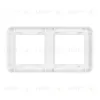 Рамка двухместная Arlight FRM-VERSA-PL-2-WH 043776 043776 - 3