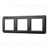 Рамка трехместная Arlight FRM-VERSA-PL-3-BK 043784 043784 - 1