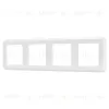 Рамка четырехместная Arlight FRM-VERSA-PL-4-WH 045187 045187 - 1