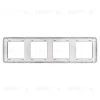 Рамка четырехместная Arlight FRM-VERSA-PL-4-BK 045188 045188 - 2
