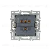 Механизм выключателя двухклавишный непроходной Arlight SWT-MK02-PL-WH (250V, 16A) 043724 043724 - 2