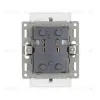 Механизм электрической розетки Arlight SCT-MEUD-PL-WH (250V, 16A) 043764 043764 - 3