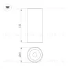 Накладной светильник Arlight SP-GABI-SURFACE-R60-12W Warm3000 052341 052341 - 2