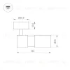 Спот Arlight SP-ARTEMIS-SURFACE-FLAP-R55-12W Warm3000 051791 051791 - 5