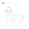 Встраиваемый спот Arlight LGD-ARTEMIS-BUILT-FLAP-R55-12W Day4000 051795 051795 - 7