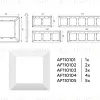Рамка четырехместная Ambrella Volt Line AF110104 AF110104 - 4