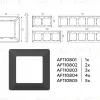 Рамка одноместная Ambrella Volt Line AF110801 AF110801 - 4