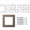 Рамка двухместная Ambrella Volt Techno AF220632 AF220632 - 4