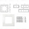 Рамка одноместная Ambrella Volt Grand AF930101 AF930101 - 4