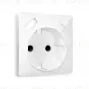 Лицевая панель для розетки с/з со шторками 2USB A+C Ambrella Volt Alfa AP1100 AP1100 - 1