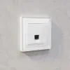 Лицевая панель для компьютерной/телефонной розетки RJ-45/RJ-11 Ambrella Volt Alfa AP1320 AP1320 - 2
