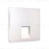 Лицевая панель для компьютерной/телефонной розетки RJ-45/RJ-11 Ambrella Volt Alfa AP2120 AP2120 - 1