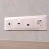 Лицевая панель для TV розетки Ambrella Volt Alfa AP2130 AP2130 - 2
