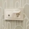 Лицевая панель для компьютерной/телефонной розетки RJ-45/RJ-11 Ambrella Volt Alfa AP3120 AP3120 - 2