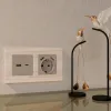 Лицевая панель для розетки с/з со шторками 2USB A+A Ambrella Volt Alfa AP3690 AP3690 - 2