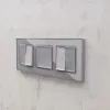 Лицевая панель для выключателя двухклавишного с подсветкой Ambrella Volt Alfa AP5040 AP5040 - 2