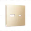 Лицевая панель для розетки 2USB тип A+C Ambrella Volt Alfa AP6110 AP6110 - 1