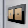 Лицевая панель для TV розетки Ambrella Volt Alfa AP6130 AP6130 - 2