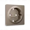 Лицевая панель для розетки с/з Ambrella Volt Alfa AP6360 AP6360 - 1