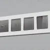 Лицевая панель для выключателя одноклавишного с подсветкой Ambrella Volt Alfa AP6520 AP6520 - 2